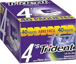 TRIDENT PEQUEÑO UVA 
